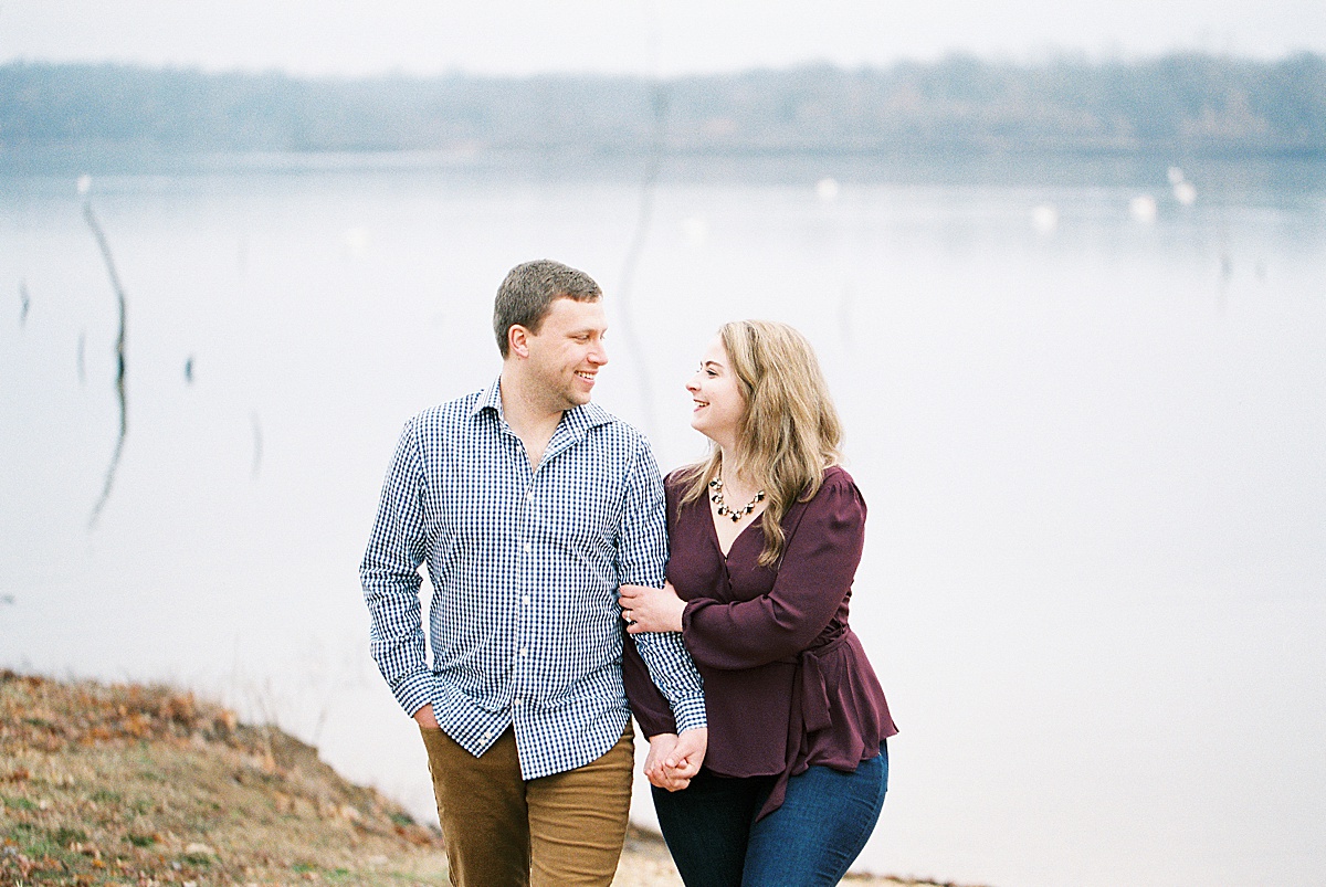 Meredith and Rhea's Smithville Lake Engagement Session